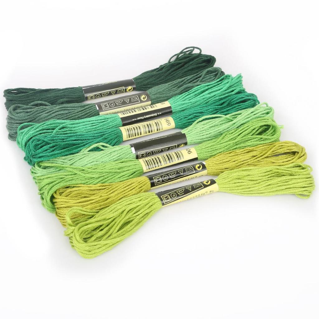 8 Series Cotton Embroidery Thread Different Anchor Cross-stitch Floss Sewing Skeins Craft