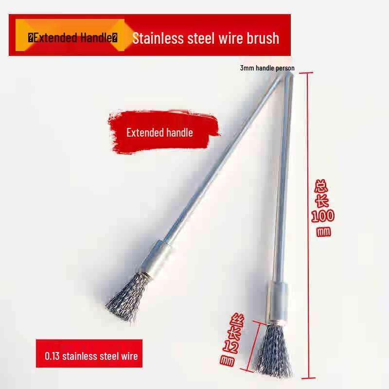 Mini Electric Wire Brush & Deburring Tool Set