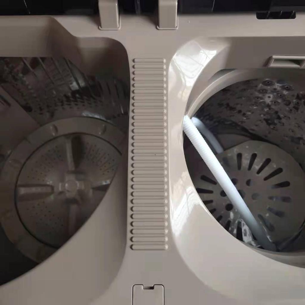 15kg Semi-Automatic Double Steel Washing Machine for Large Households