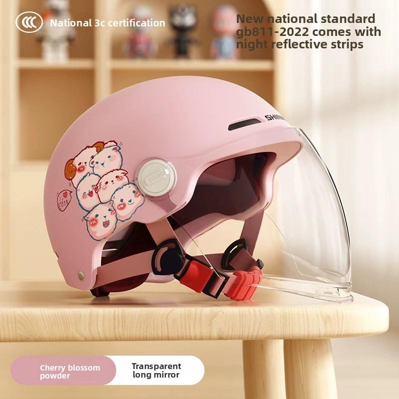 

Children s Helmets, Boys and Girls, Babies, Electric Motorcycle Helmets, Half Helmets, Universal In All Seasons
