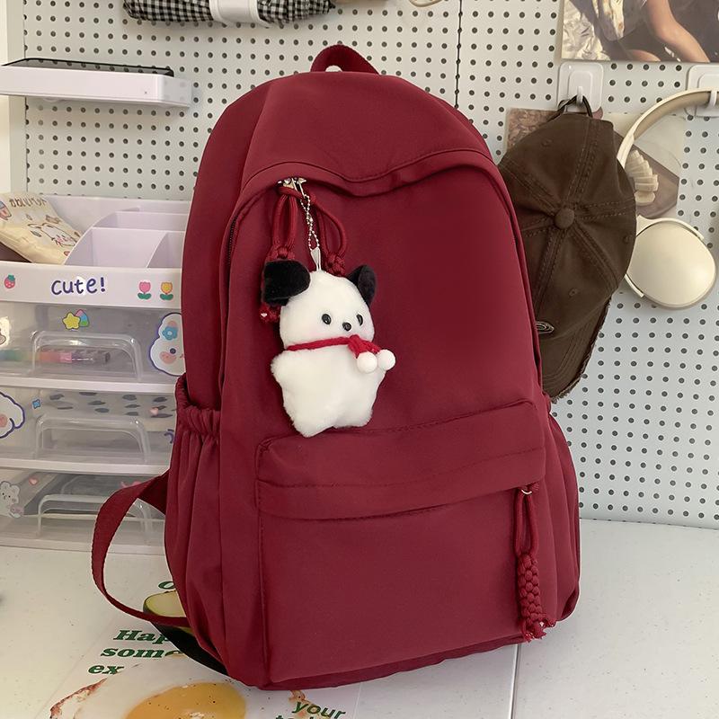 Schoolbags Elementary School Girl Burgundy Junior High School Backpack Boy High School Student College Student