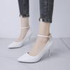 work shoes.m stiletto heels rhinestone pumps