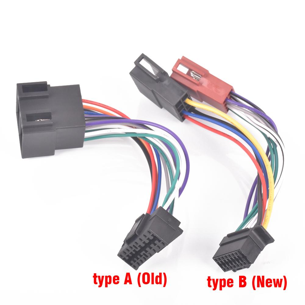 16Pin Car Stereo Radio Harness ISO for Sony Radio To ISO Radio Play Plug Auto Adapter Wiring Harness Connector