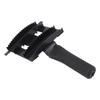 Livestock Shedding Comb ABS Iron Cattle Grooming Comb Cow Cattle Hair Brush Tool for Horse Sheep