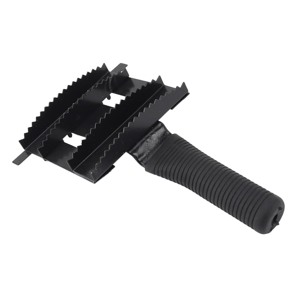 Livestock Shedding Comb ABS Iron Cattle Grooming Comb Cow Cattle Hair Brush Tool for Horse Sheep