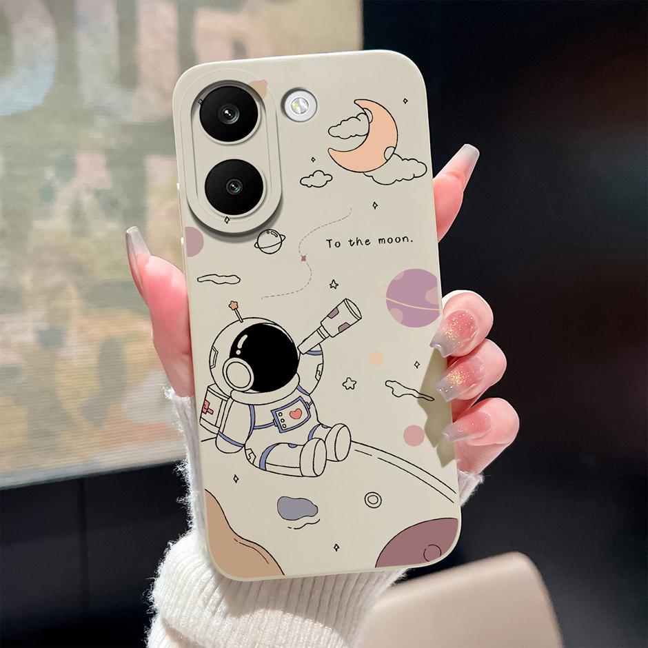 

For Poco X8Pro X8ProMax Case Lovely Astronaut Avocado Drop-Resistant Camera Protection Housing For xiaomi poco x8 pro max Shell Xiaomi Poco X8ProMax