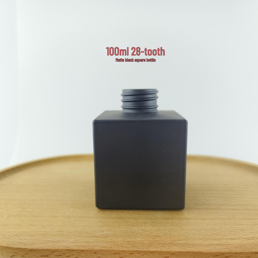 50ml Frosted Square Aroma Diffuser Glass Bottle for Home or Car Decoration