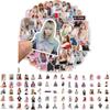 Lebendige 50 Stück Blackpink Lisa Sticker Kollektion für individuelle DIY Dekorationsprojekte