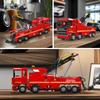 Mould King 19017 Rescue Tow Truck Building Blocks, 1653 Pieces, with Pneumatic Crane, App & Remote Control, Construction Vehicle Model, Ages 8+,