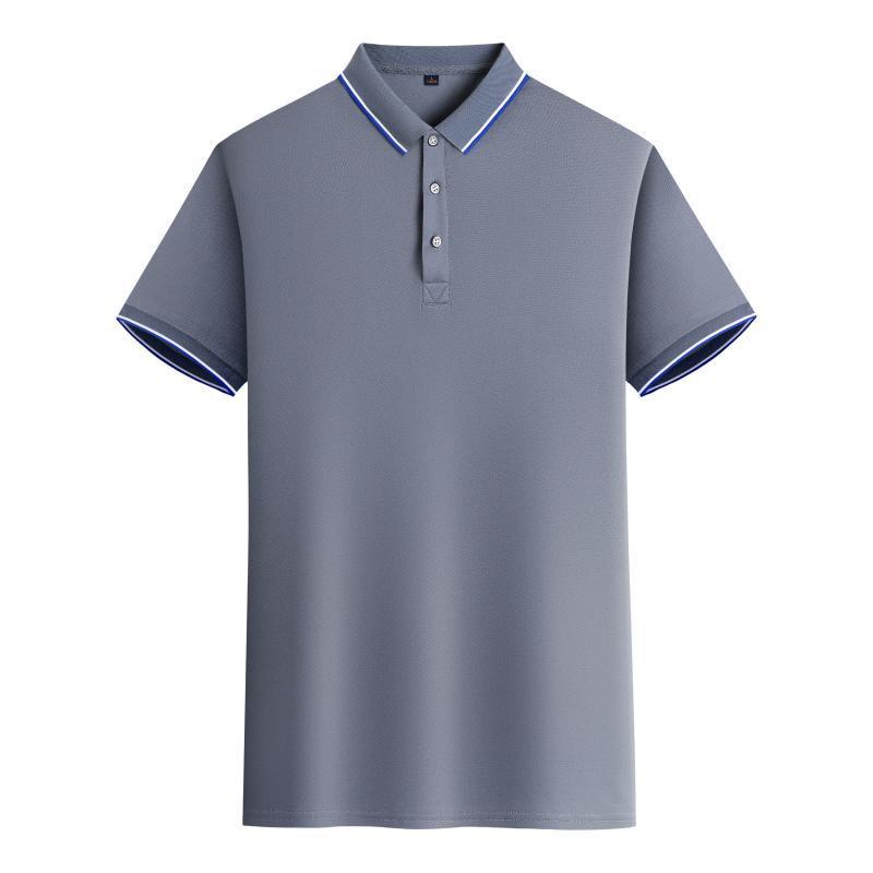 Unisex Summer Short-Sleeved Polo Shirts: Ideal for Work Uniforms, Group Events, DIY Customization & Everyday Wear.