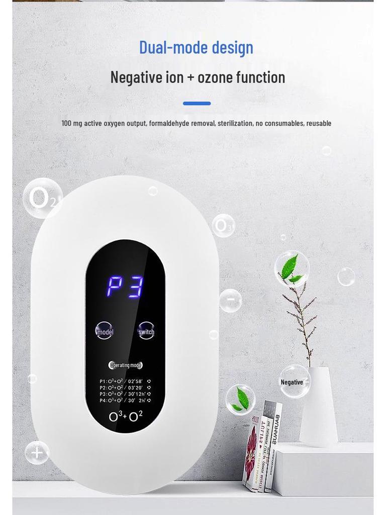 Gift Appliances Ionic Ozone Generator Deodorizer and Air Purifier for Home
