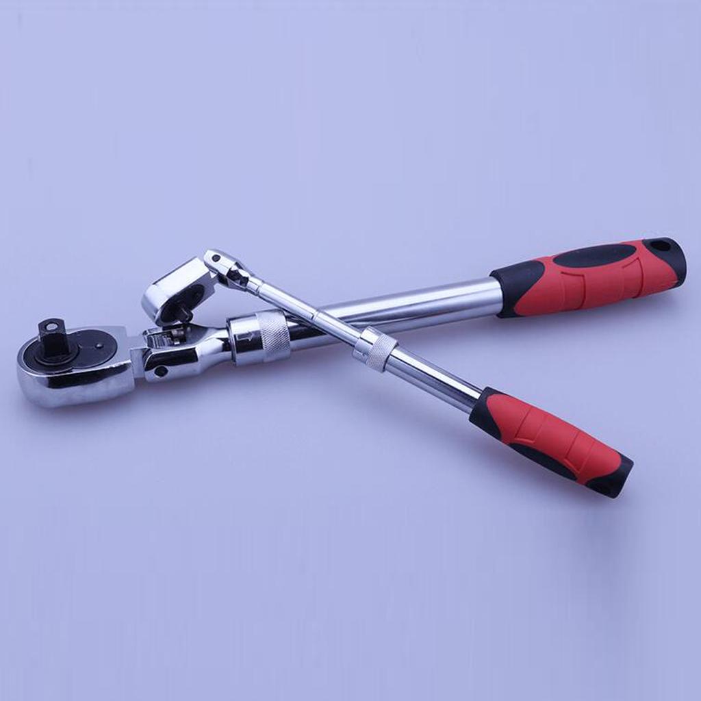 1/2 Inch Flexible Screwdriver Quick Release 72 Teeth Ratchet Socket Wrench 1/2 Inch Flexible Screwdriver Quick Release 72 Teeth Ratchet Socket Wrench