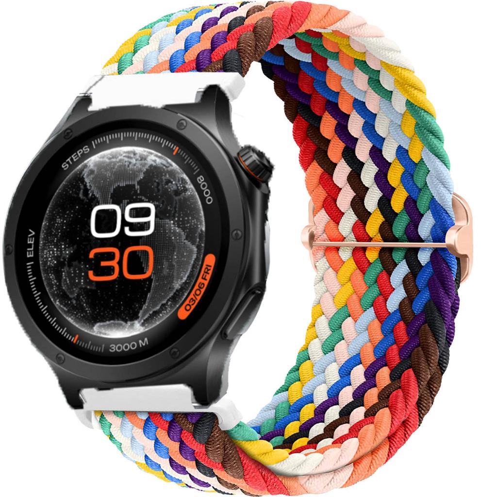 Braided Solo Loop Band For OnePlus Watch 4/2r/2/3 46mm Smartwatch Sport Bracelet Correa Oneplus Watch Lite 22mm Watch Straps
