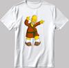 The Simpsons, Simpson Characters Short Sleeve White-Black Men's / Women L300