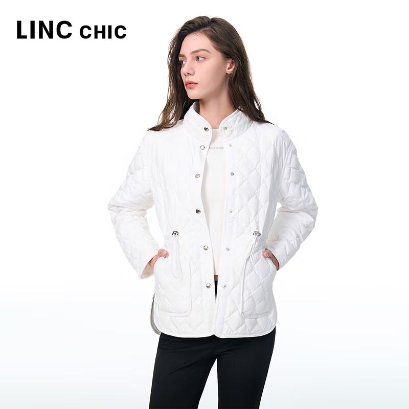Jinyujie Women's Lightweight 90% Duck Down Stand Collar Short Jacket