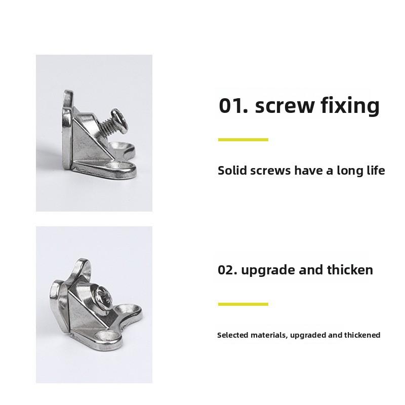 L-shaped Corner Bracket Furniture Hardware Accessories Combination Corner Bracket Three-in-one Connector Butterfly Corner Bracket Plate Fastener