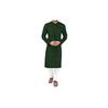 Ashtang MenS Cotton Blend Solid Regular Fit Plain Kurta (Pln K Bg Bottle Green )