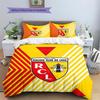 Set Biancheria da Letto con Fantasia a Lenti RC Copripiumino Federa Decorazione per la Casa Regalo (1 * copripiumino + 2 * federa, senza nucleo)