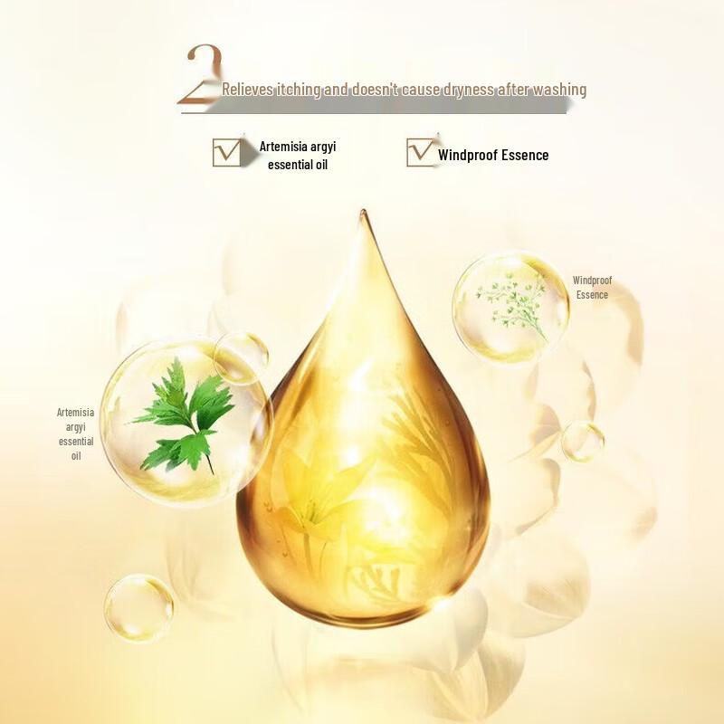 Liushen Mugwort Anti-Itch Shower Gel, Family Pack