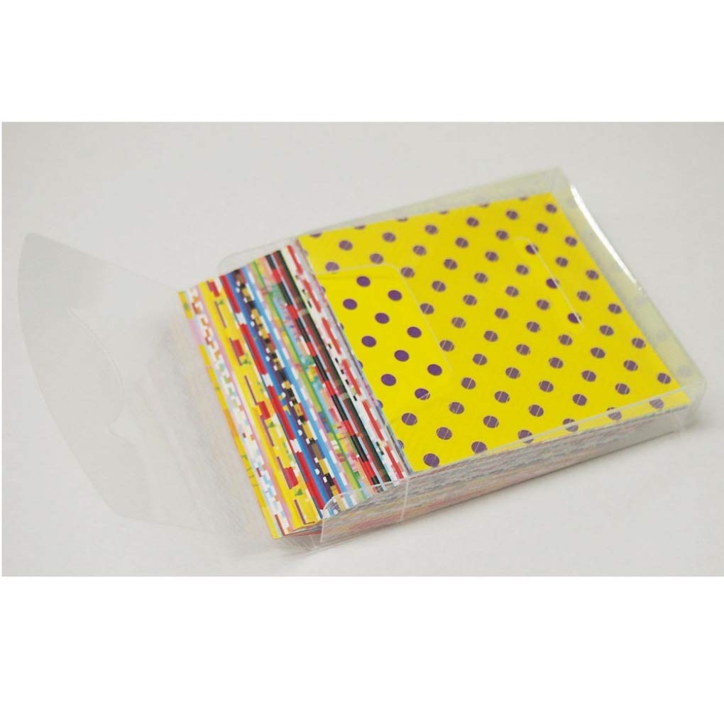 Toyo Origami Chiyogami 45 180 018055 Collection, 7.5cm square, patterns, sheets,
