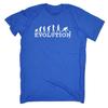 Evolution Bowling Mens Funny Novelty T Shirt Top