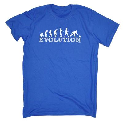 Evolution Bowling Herr Rolig Nyhet T-shirt Topp