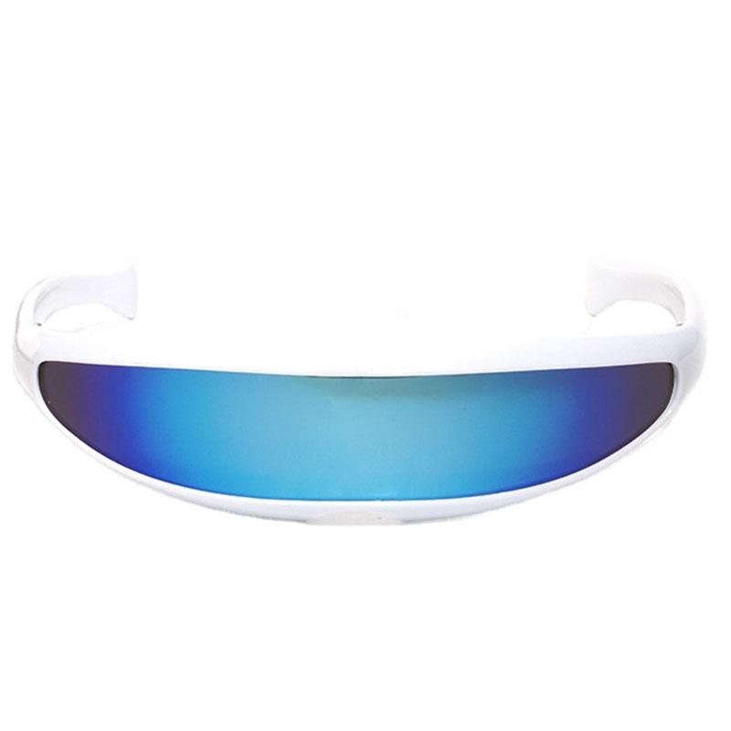 New Cyberpunk Sunglasses Women Men Futuristic UV400 Protection Vintage Designer Shades Gafas De Sol
