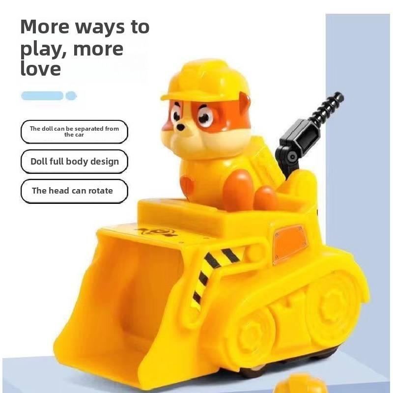 Paw Motorcycle Patrol Team Children Car Toys Collectible Early Gifts Education