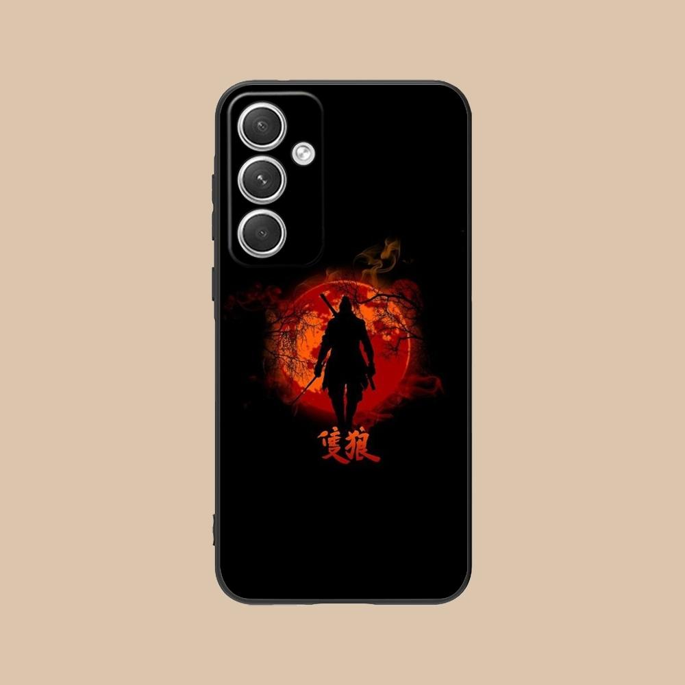 Sekiro Shadows Smart Mobile Cell Phone Case for Samsung Galaxy S24 S23 S22 S21 S20 S10 S9 Plus FE Ultra Lite Black Cover Shell