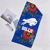 Bills Team Fashion Beach Towel: Ideal for Summer Adventures Soft, absorbent and quick drying suitable for swimming and bathing