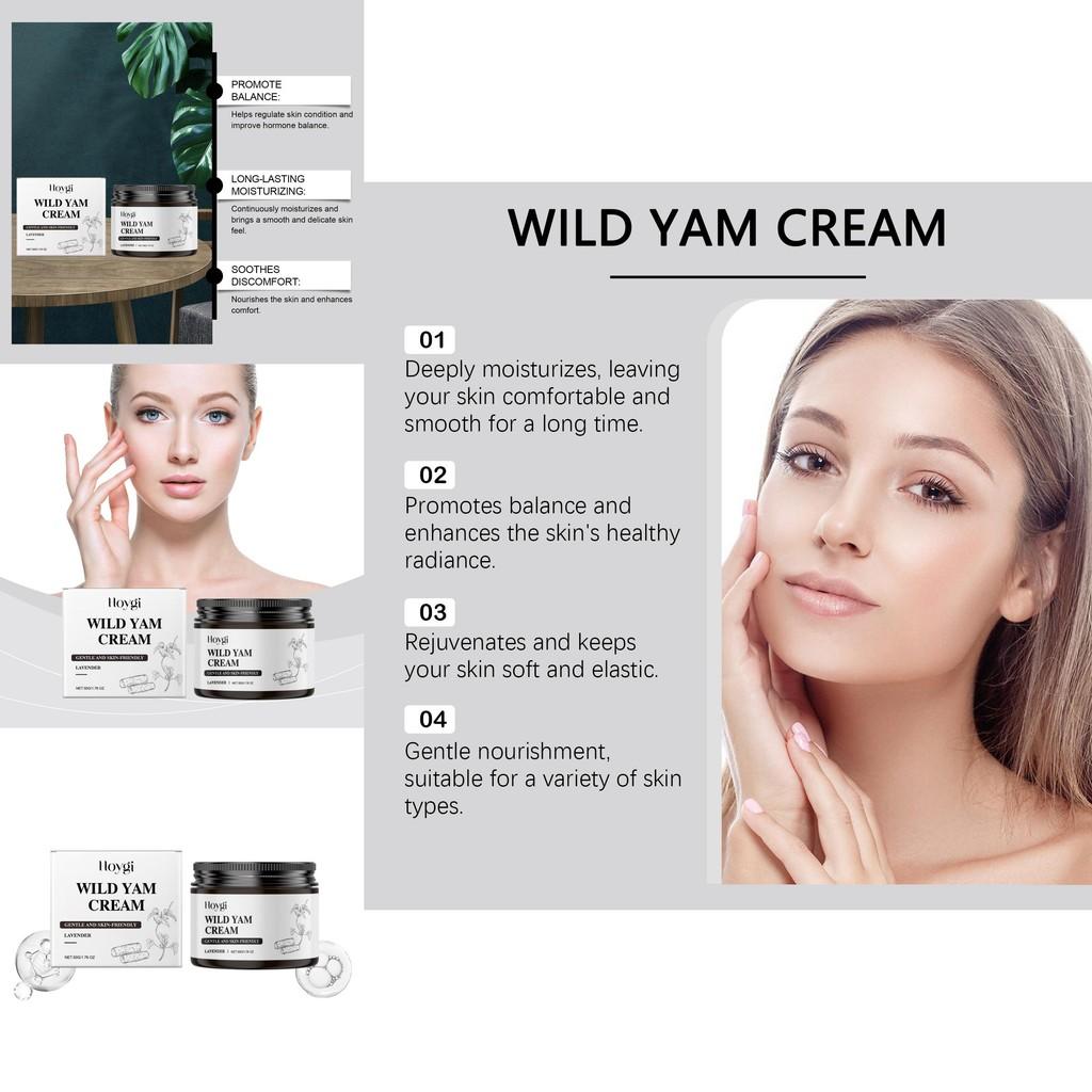 Hoygi Wild Yam Balance Cream Gentle Hydration Nourishing Softening Daily Skincare 50g