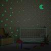 Sky In The Dark Wall Stickers 252 Adhesive Dots and Moon for Sky Decor For Kids Bedroom Birthday Gift