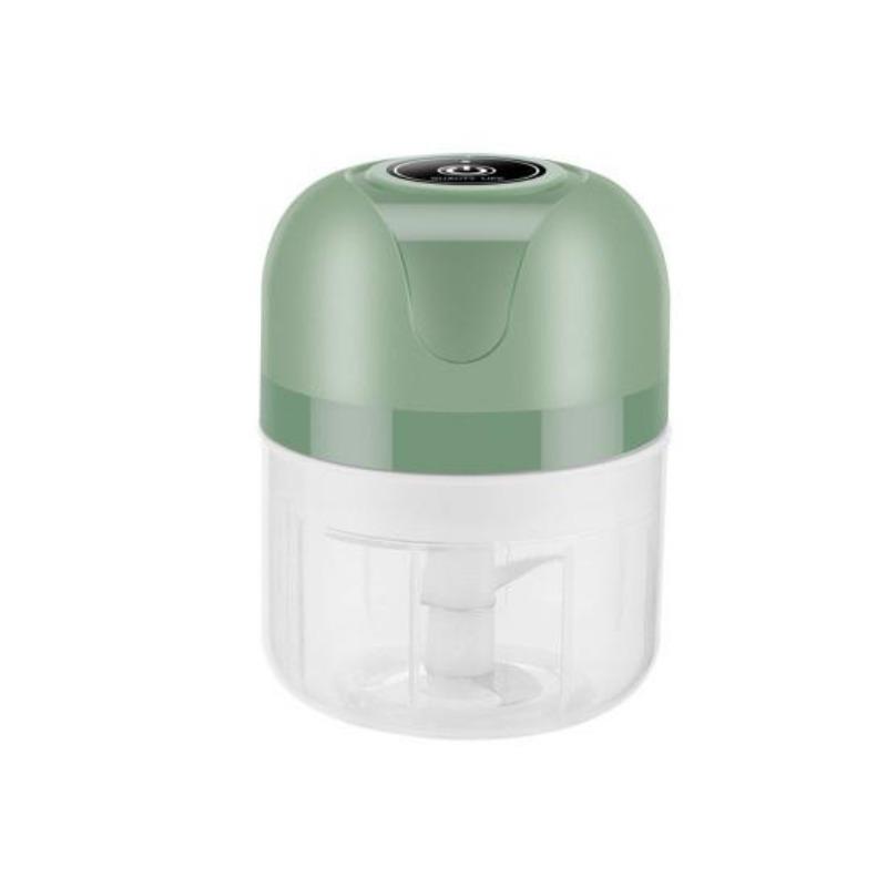 

Electric Kitchen Food Chopper Mini Garlic Masher Crusher USB Portable Meat Grinder Vegetable Chopper for Kitchen Gadgets 100ML зелёный