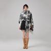 Ethnic Style Shawl Women Keep Warm In Autumn and Winter with Long Retro Ink Painting Cape Tassel Travel Wearing Cape Women
