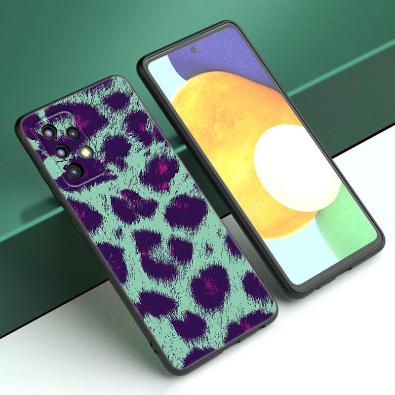 

Чехол для телефона с леопардовым принтом для Samsung A13 A22 A24 A32 4G A23 A25 A34 A35 A52S A53 A54 A55 A73 5G A12 A14 A15 A31 A33 A50 A51 A72 Samsung A51