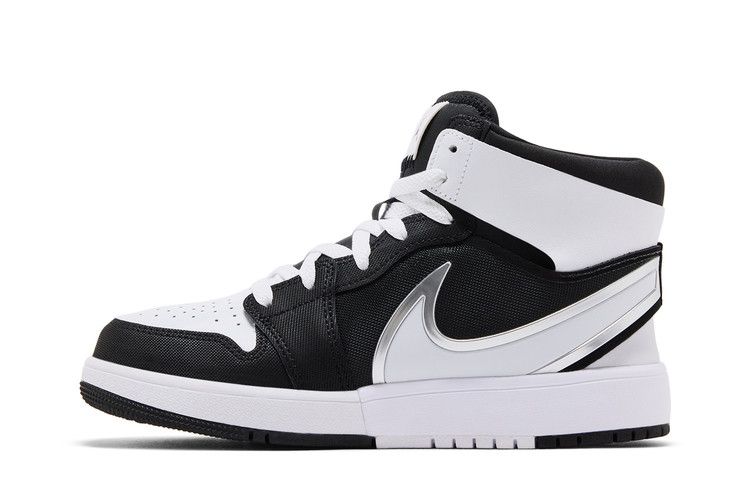 Air Jordan 1 Mid RM EasyOn GS 'Schwarz Weiß'