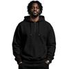 Men S Winter Fleece Hooded Sweatshirt Zipper Casual Loose Fit