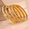 ZAKOL 5/1pcs Stainless Steel Bracelet With Shiny Zircon High-end Fashion Stacking Jewelry Birthday Party Gift for Women