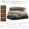 Rivere Towel Egyptian Thick Half-Size Blanket, 100% Cotton, Summer, Moisture-Wicking, Quick-Drying, (Sage Green)