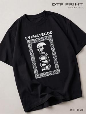 Schwarzes Eyehategod T-Shirt, Metal Back in