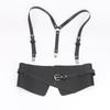 Corset Belt Punk Belt Chest Corset Wide Waistband Gothic Suspender U Leather Harness Top  Female