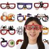 6 Pcs Funny Cosplay Eyeglass Pumpkin Design Party Photo Props  Performance Props