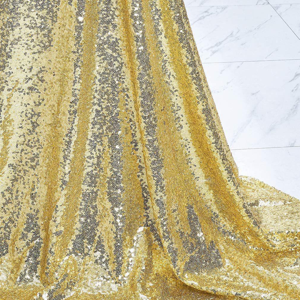 Solid Color 3mm Encrypted Sequin Fabric DIY Pillowcase Dress Clothing Wedding Birthday Home Decor Mesh Fabric Tablecloth Decor