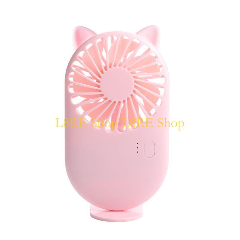 L8RE Portable Handheld Mini Air Cooler Silent Fan USB Rechargeable Small