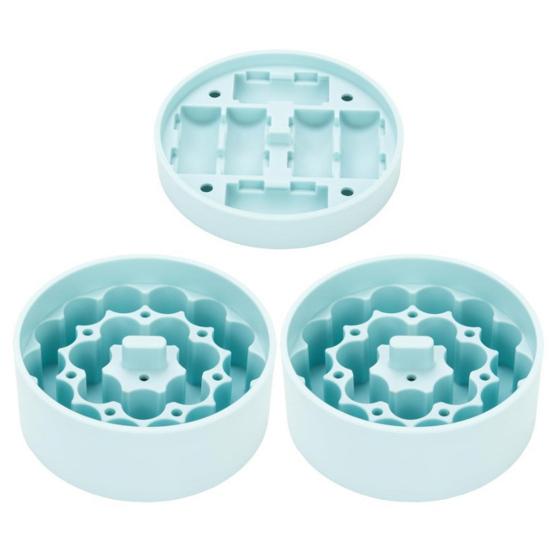 2/3Pcs Silicone 3ml Vial Insert 32/25/18oz Food Jar Peptide Vial Storage Box Space Saving Freezer Fridge Shot Long Vial Bottle Organizer Holder