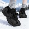 Cotton shoes women's winter velvet shoes platform winter shoes octopus flying woven shoes outdoor snow boots thickened two cotton shoes