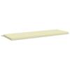 Bench Cushion SOEST 100percent Polyester Cream 140 X 50 X 5 Cm