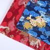 100*148cm Chinese Dragon Design Brocade Jacquard Satin Fabric For Cheongsam Kimono Sewing Diy Bag Handmade Patchwork Fabric