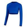 Womens/Ladies Jersey Raglan Athletic Crop Top