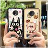 Durable Protective Phone Case For MOTO Z4 Play Graffiti Phone Pouch Cartoon Anti-knock TPU Waterproof Cute Soft Case